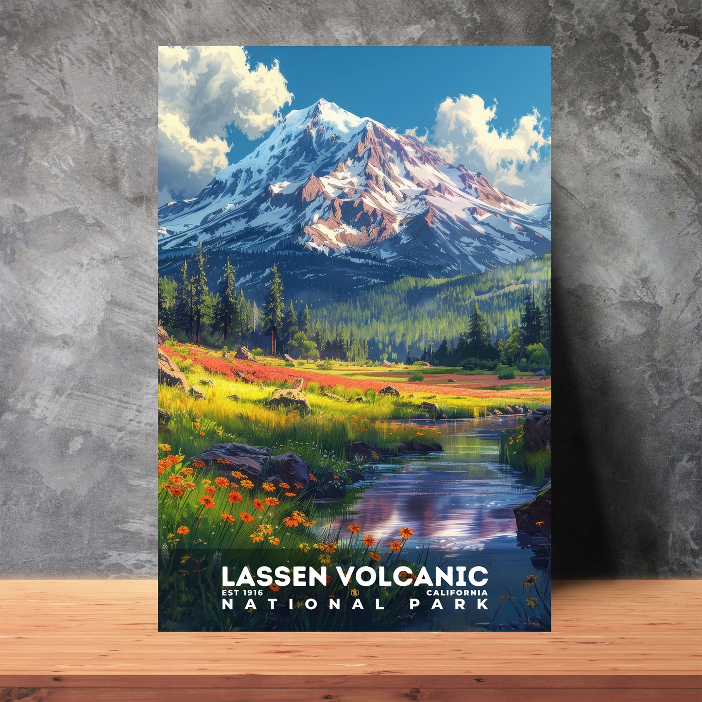 Lassen Volcanic National Park Poster | S13