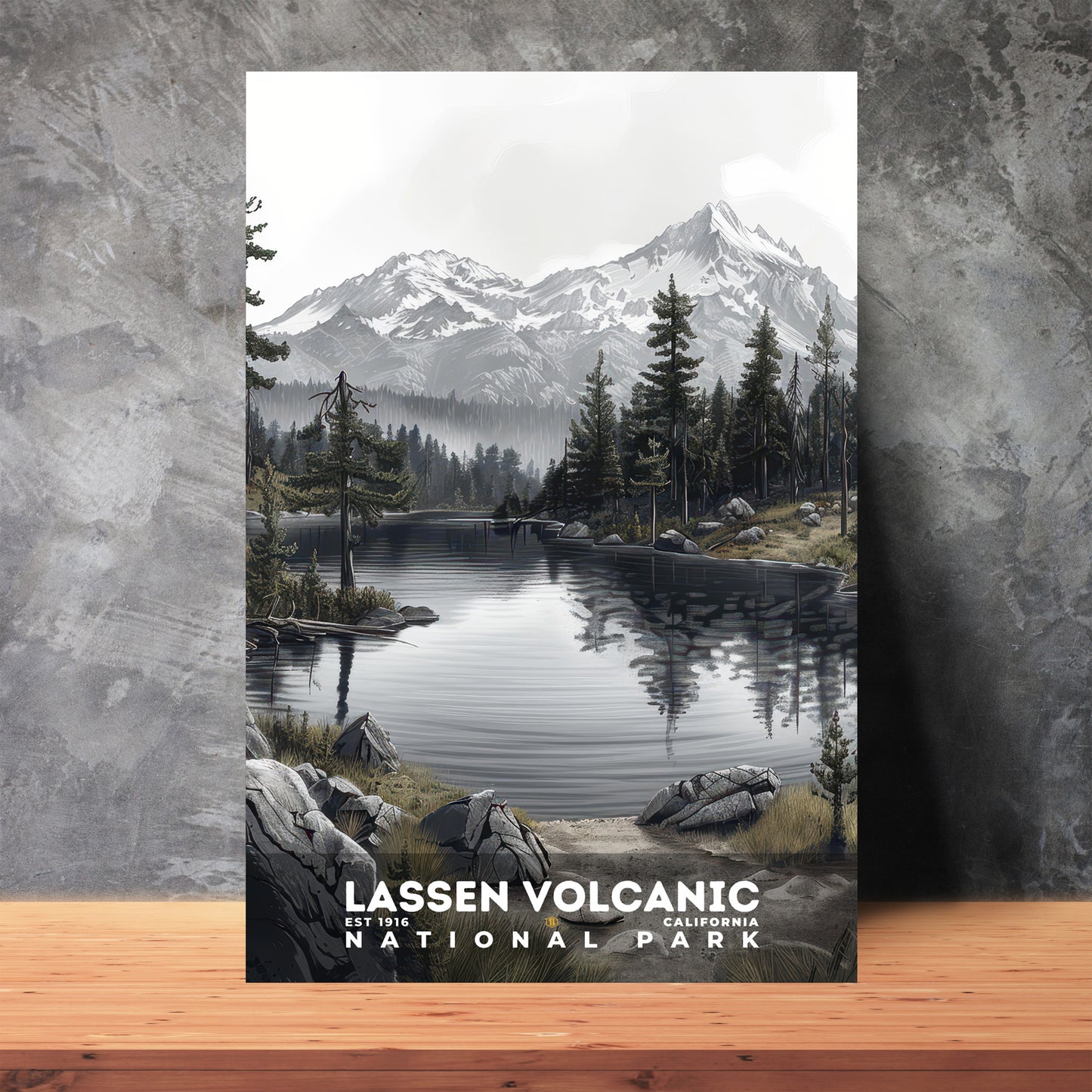 Lassen Volcanic National Park Poster | S17