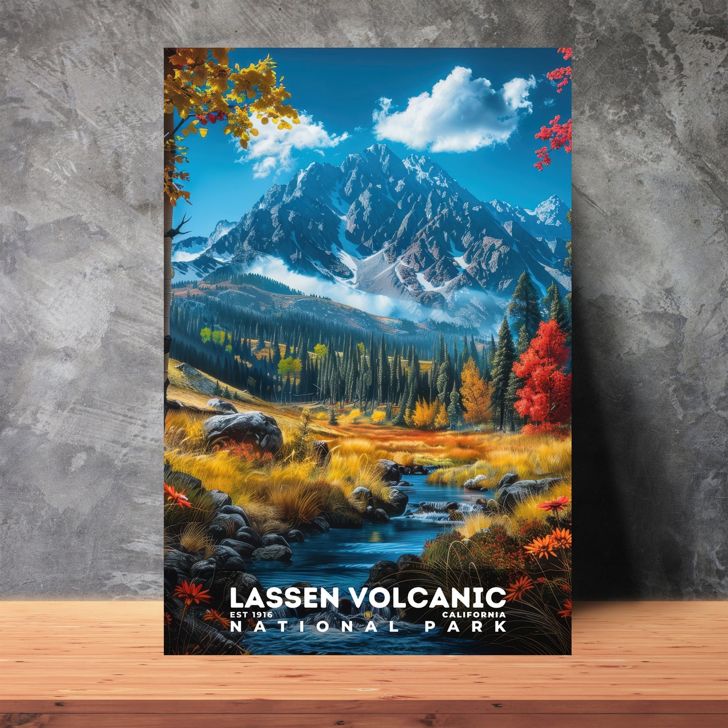 Lassen Volcanic National Park Poster | S16