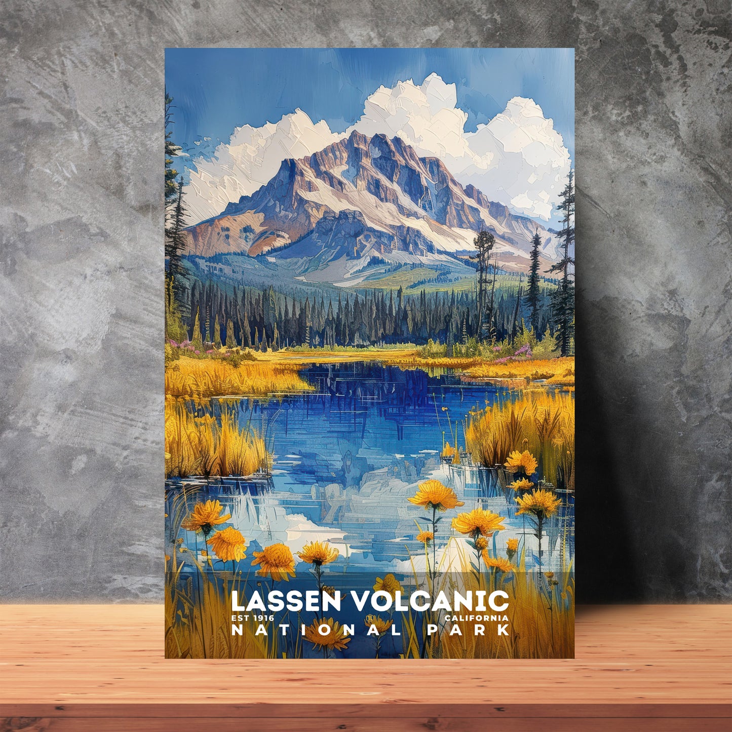Lassen Volcanic National Park Poster | S14