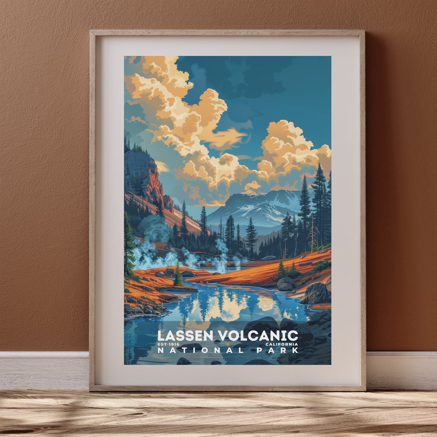 Lassen Volcanic National Park Poster | S11