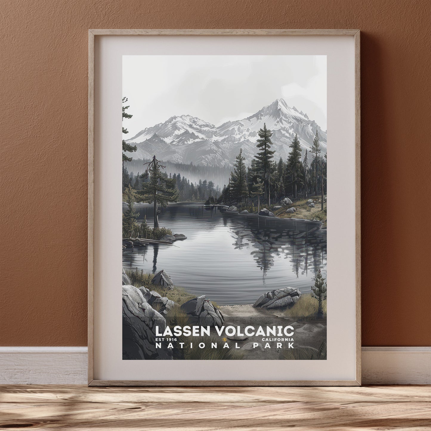 Lassen Volcanic National Park Poster | S17