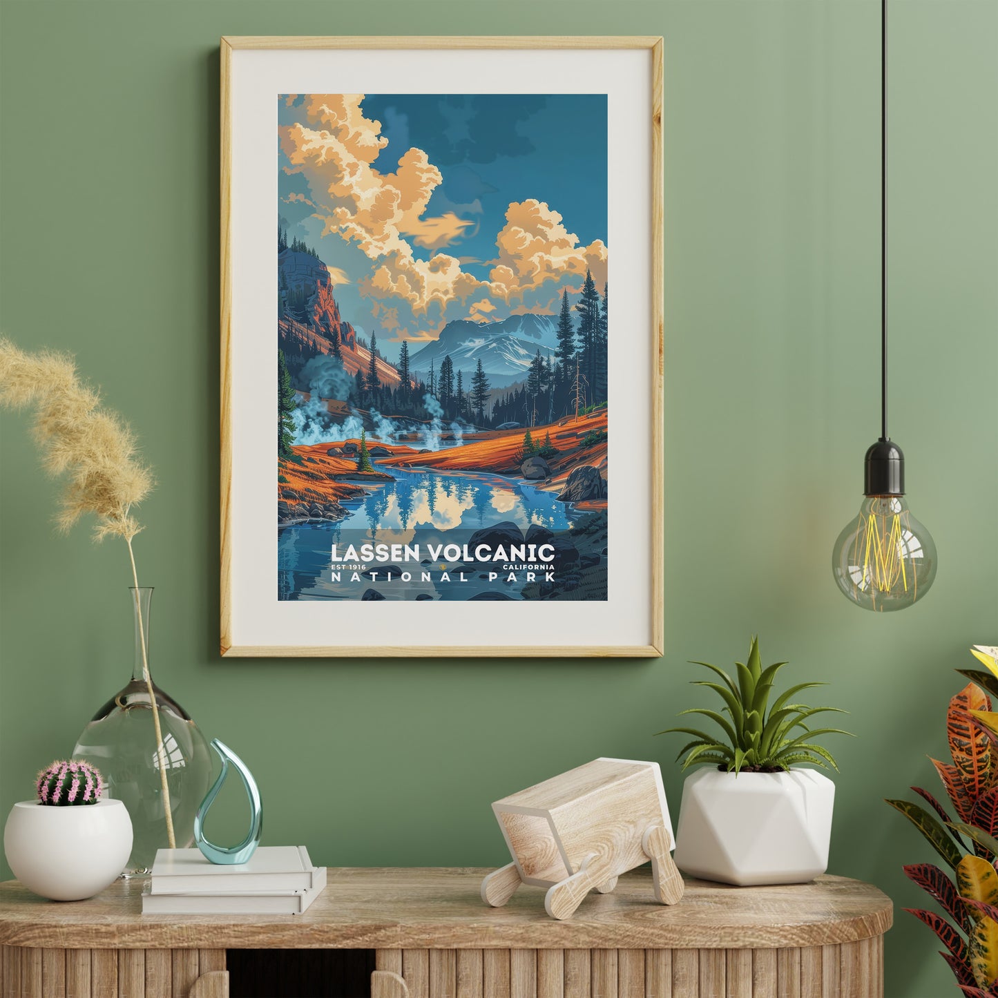 Lassen Volcanic National Park Poster | S11