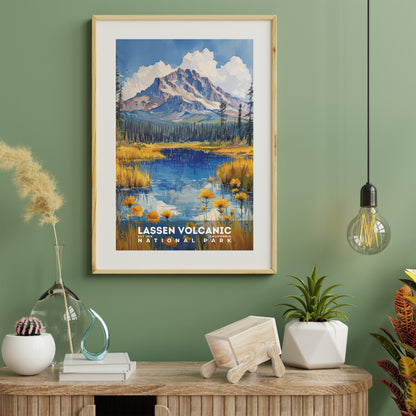 Lassen Volcanic National Park Poster | S14