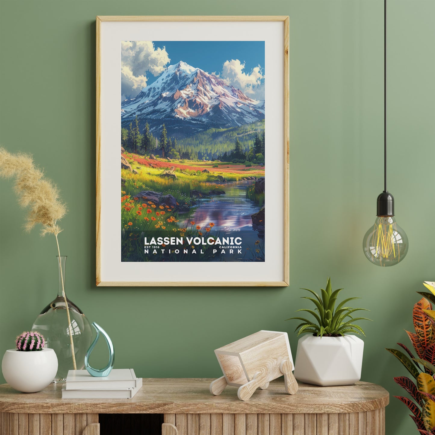 Lassen Volcanic National Park Poster | S13