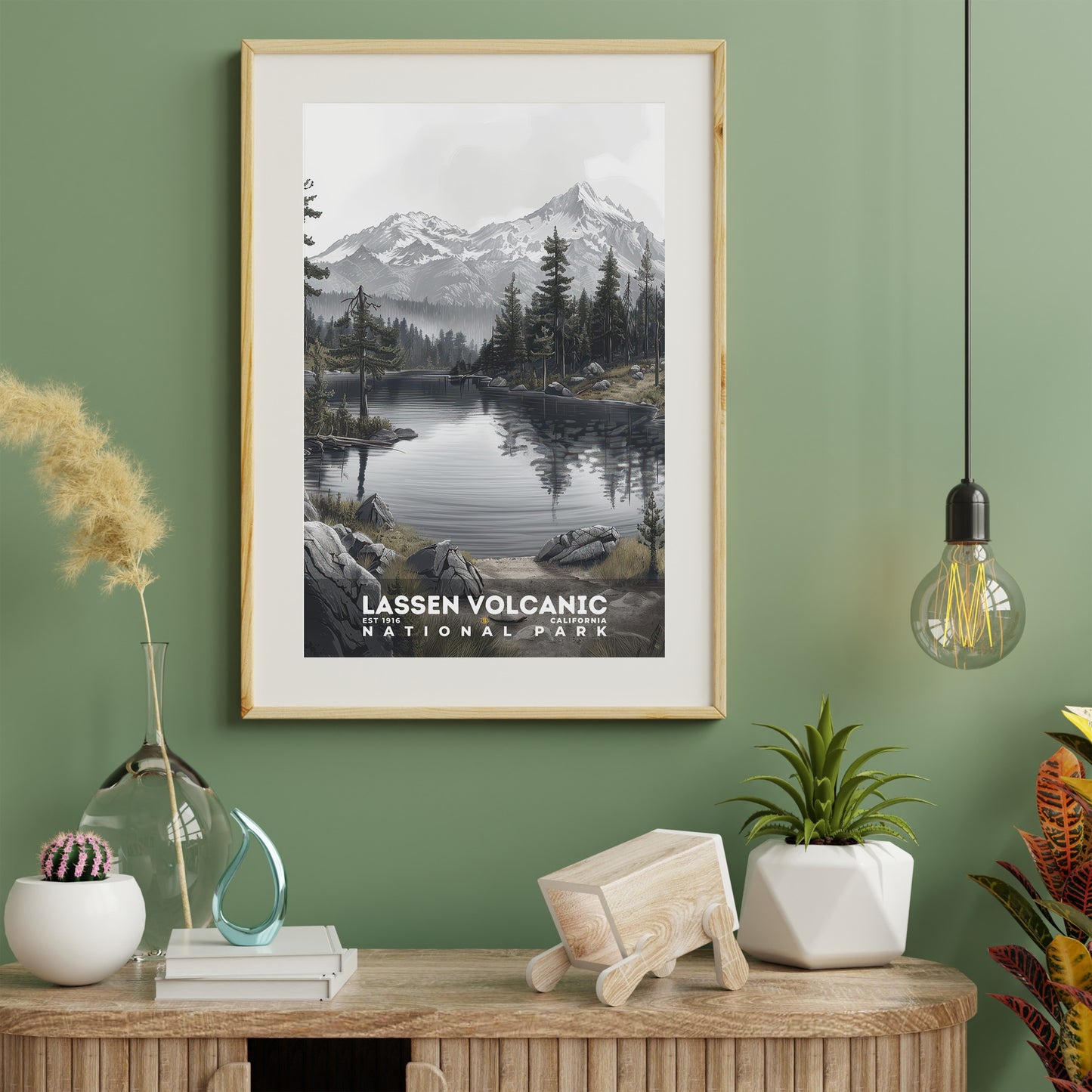 Lassen Volcanic National Park Poster | S17