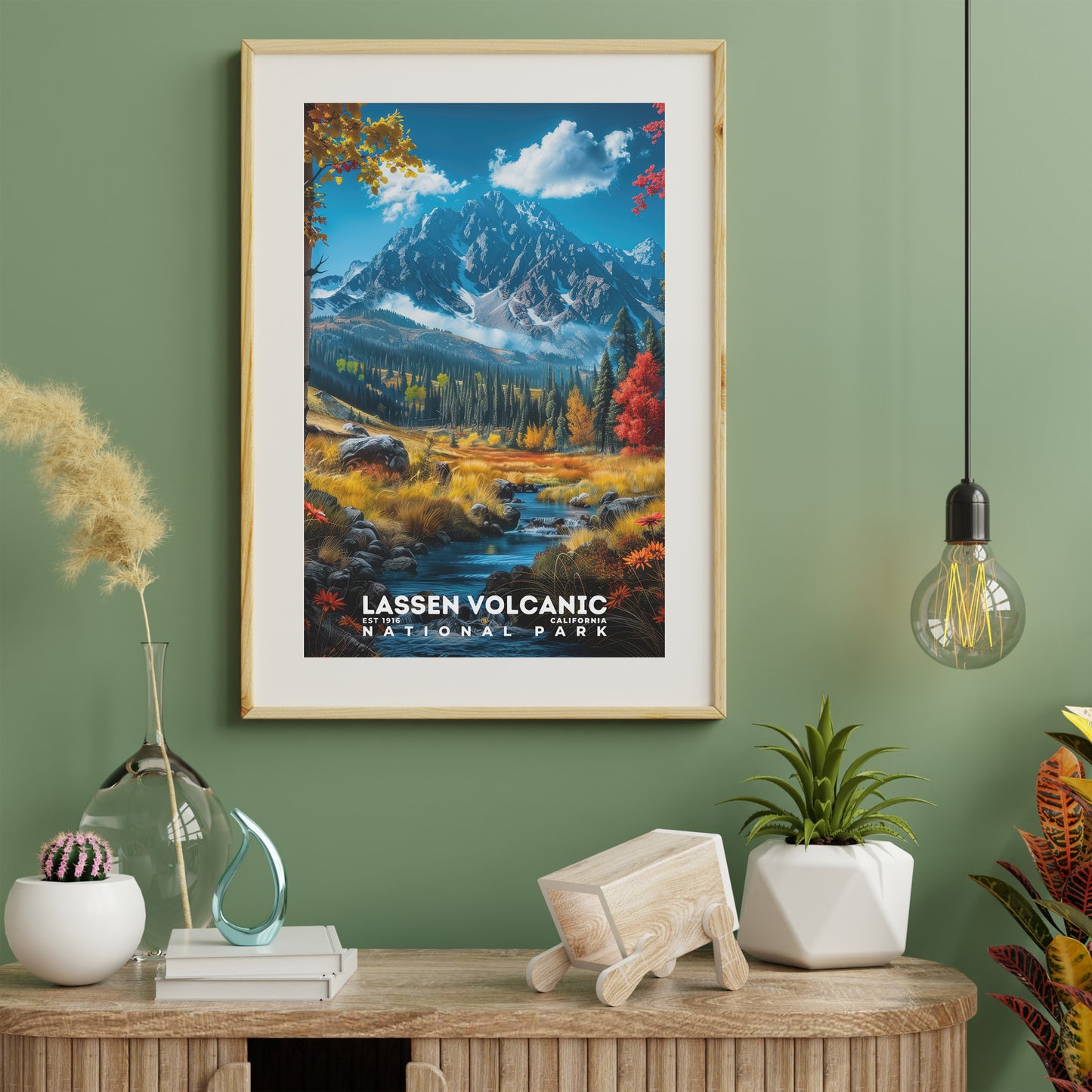 Lassen Volcanic National Park Poster | S16