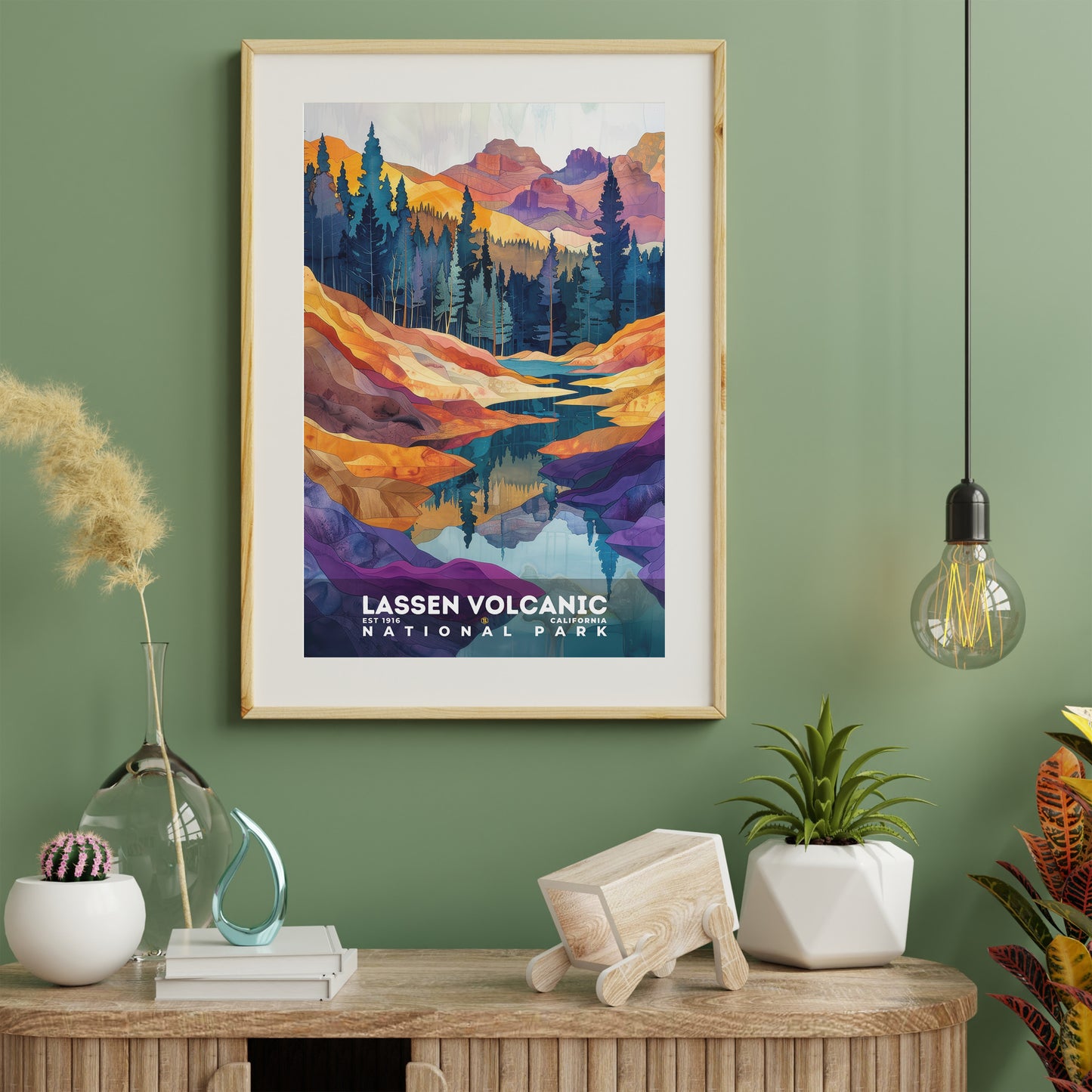Lassen Volcanic National Park Poster | S20