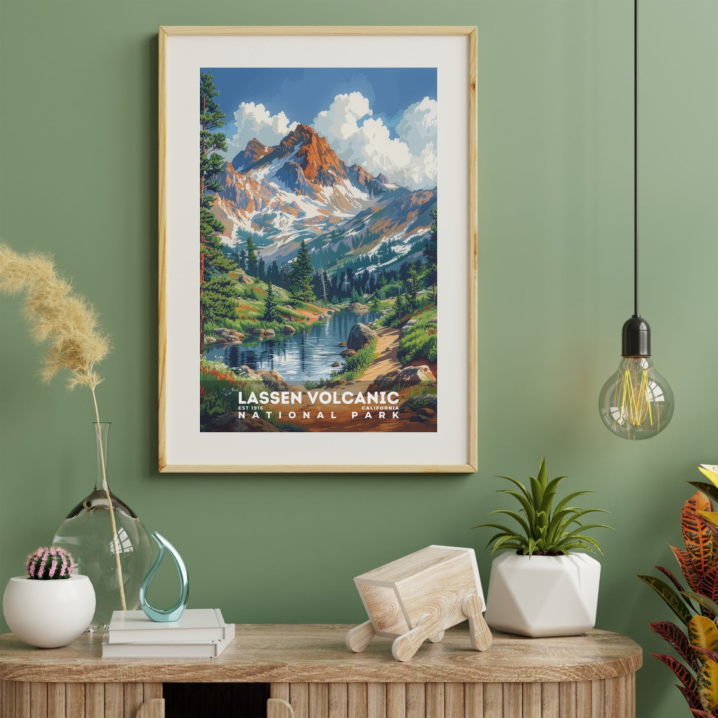 Lassen Volcanic National Park Poster | S18