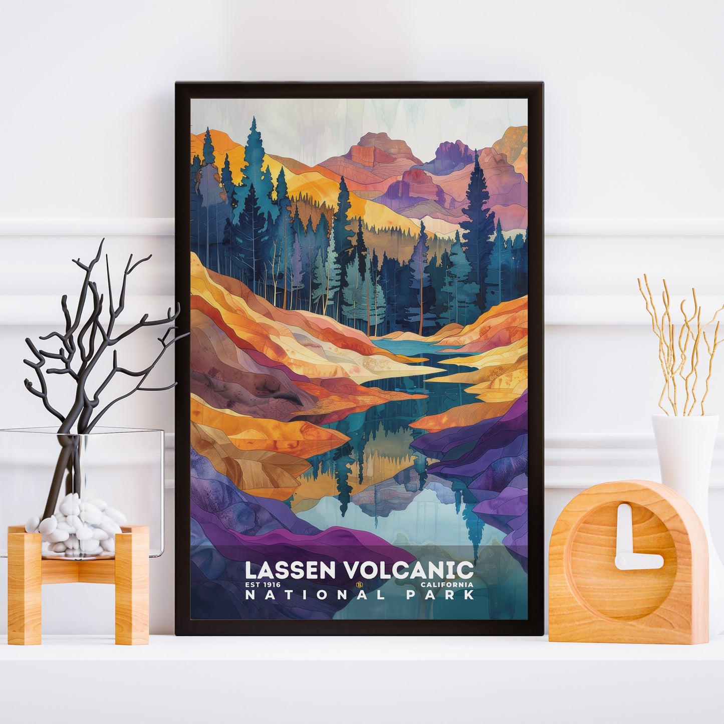 Lassen Volcanic National Park Poster | S20
