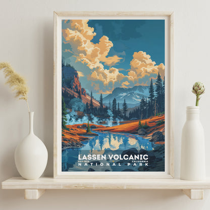 Lassen Volcanic National Park Poster | S11