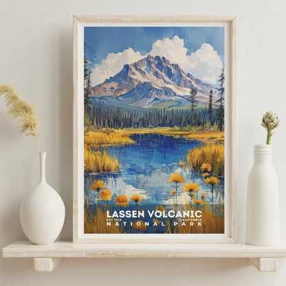 Lassen Volcanic National Park Poster | S14