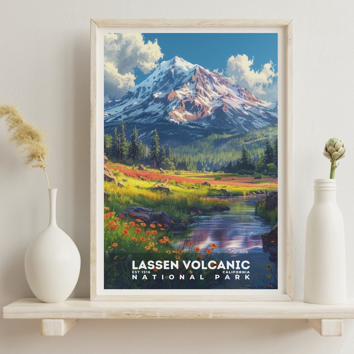 Lassen Volcanic National Park Poster | S13