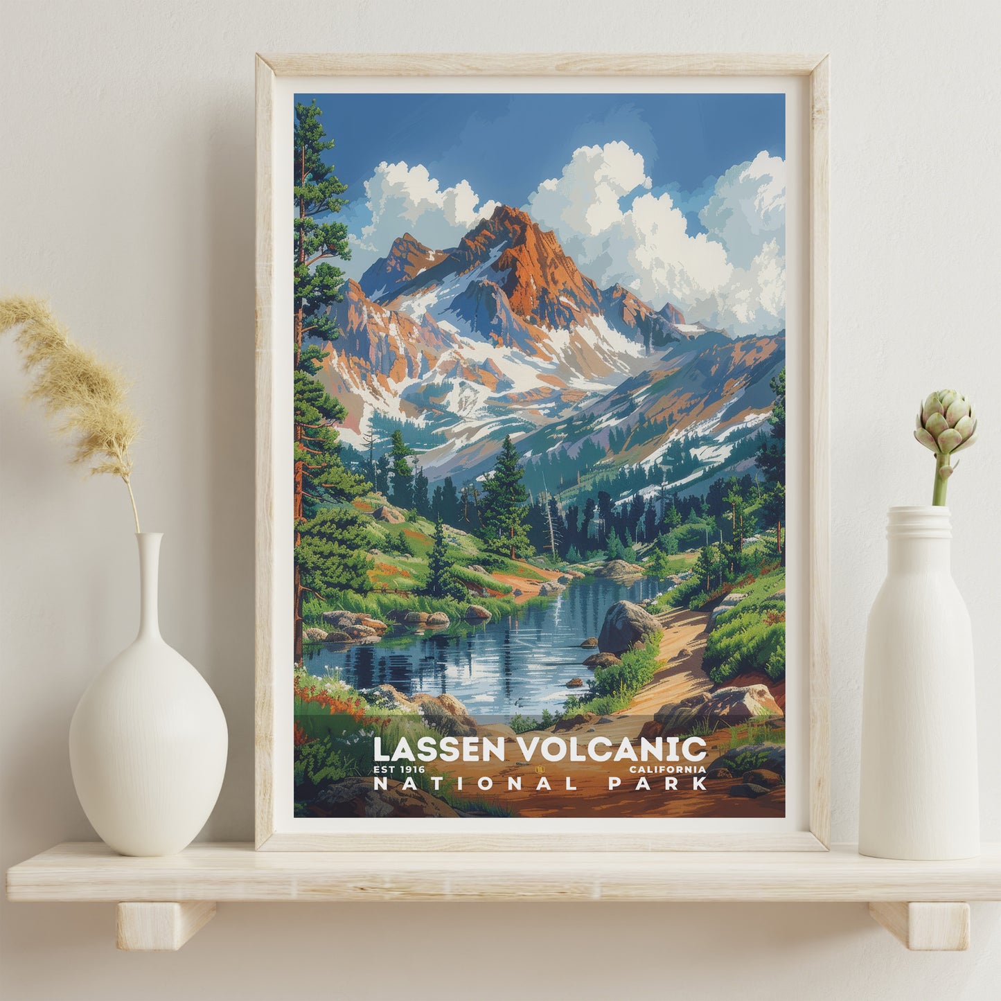 Lassen Volcanic National Park Poster | S18