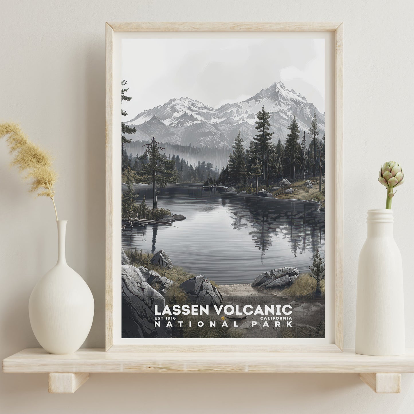 Lassen Volcanic National Park Poster | S17