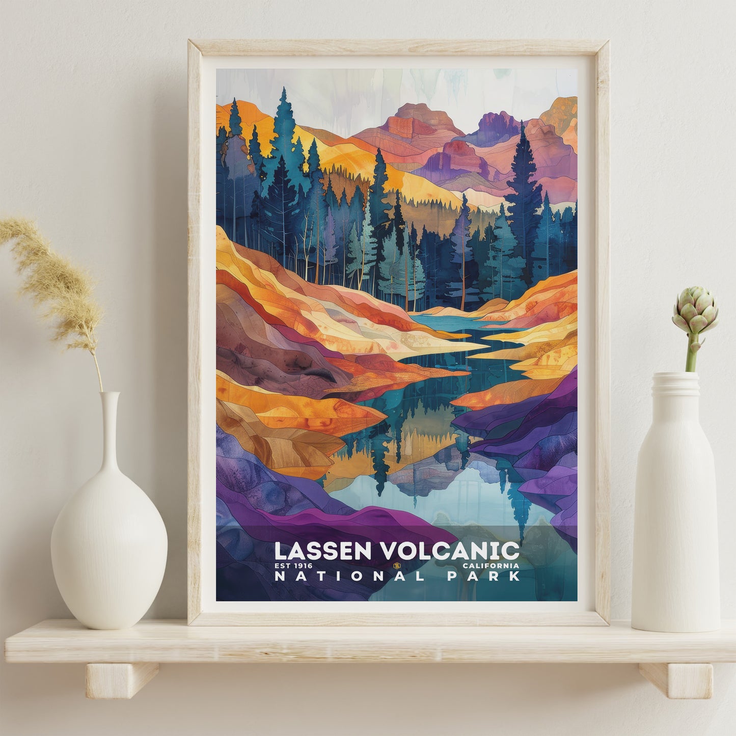 Lassen Volcanic National Park Poster | S20