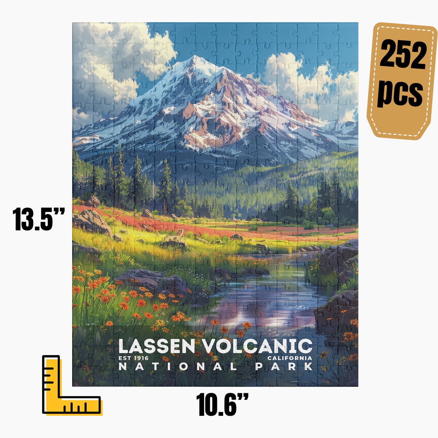 Lassen Volcanic National Park Puzzle | S13