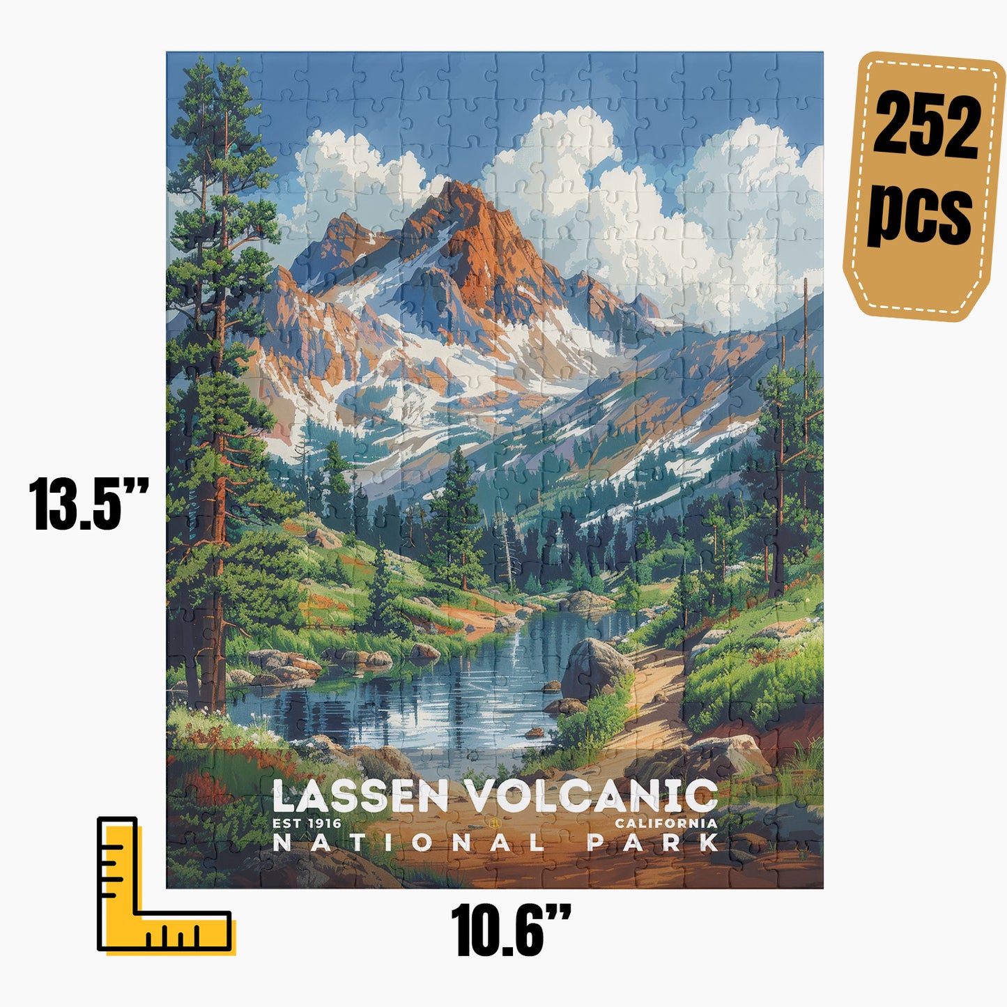 Lassen Volcanic National Park Puzzle | S18