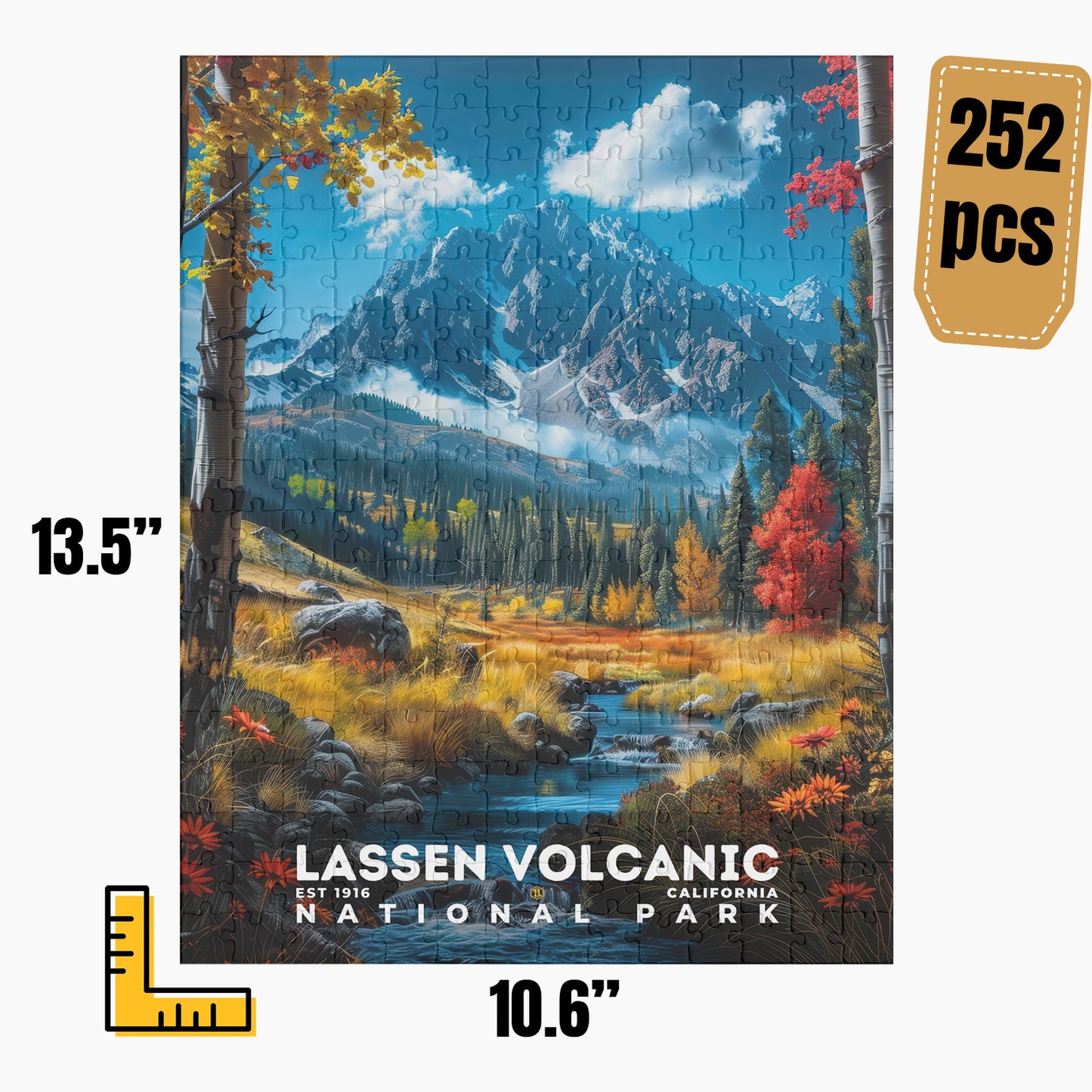 Lassen Volcanic National Park Puzzle | S16