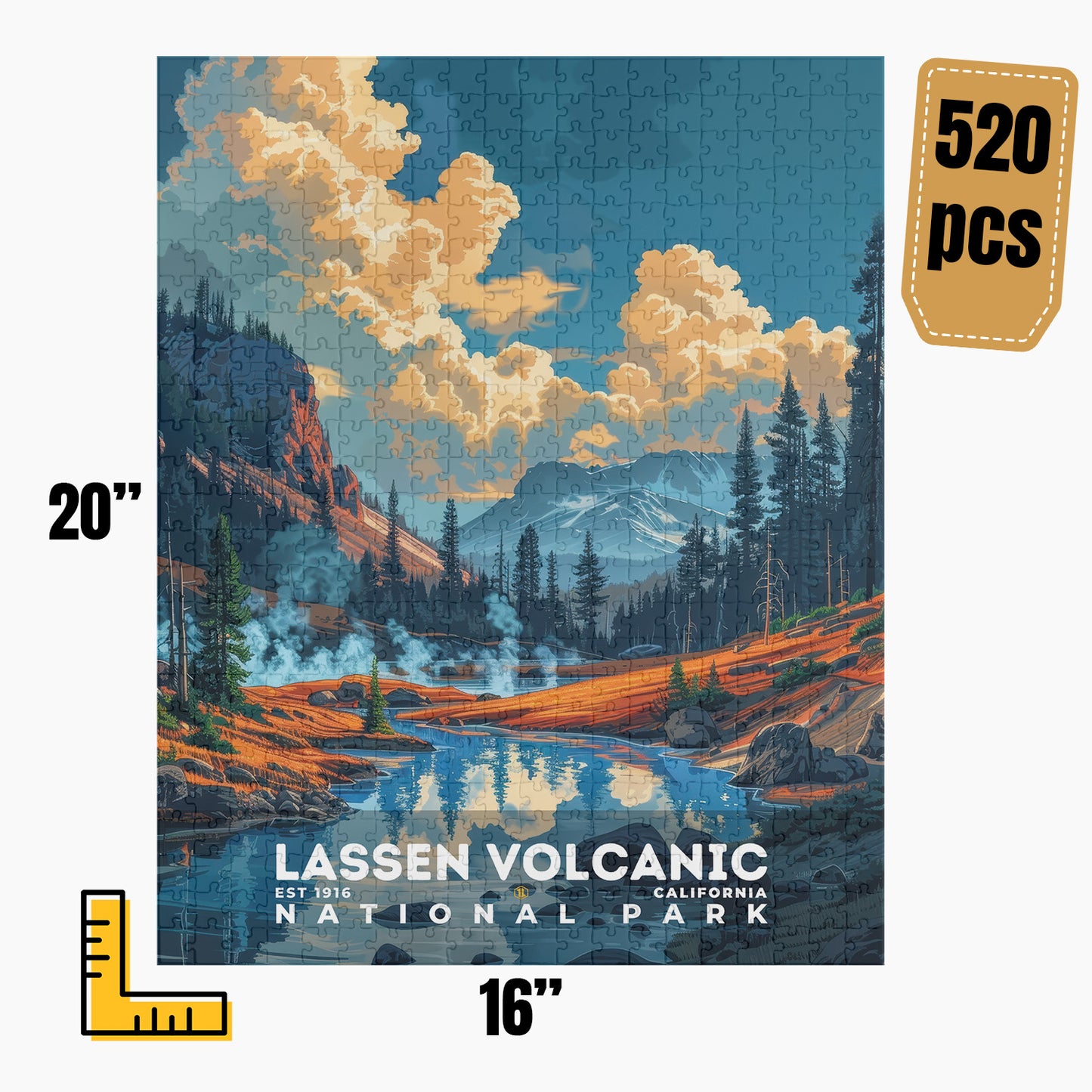 Lassen Volcanic National Park Puzzle | S11