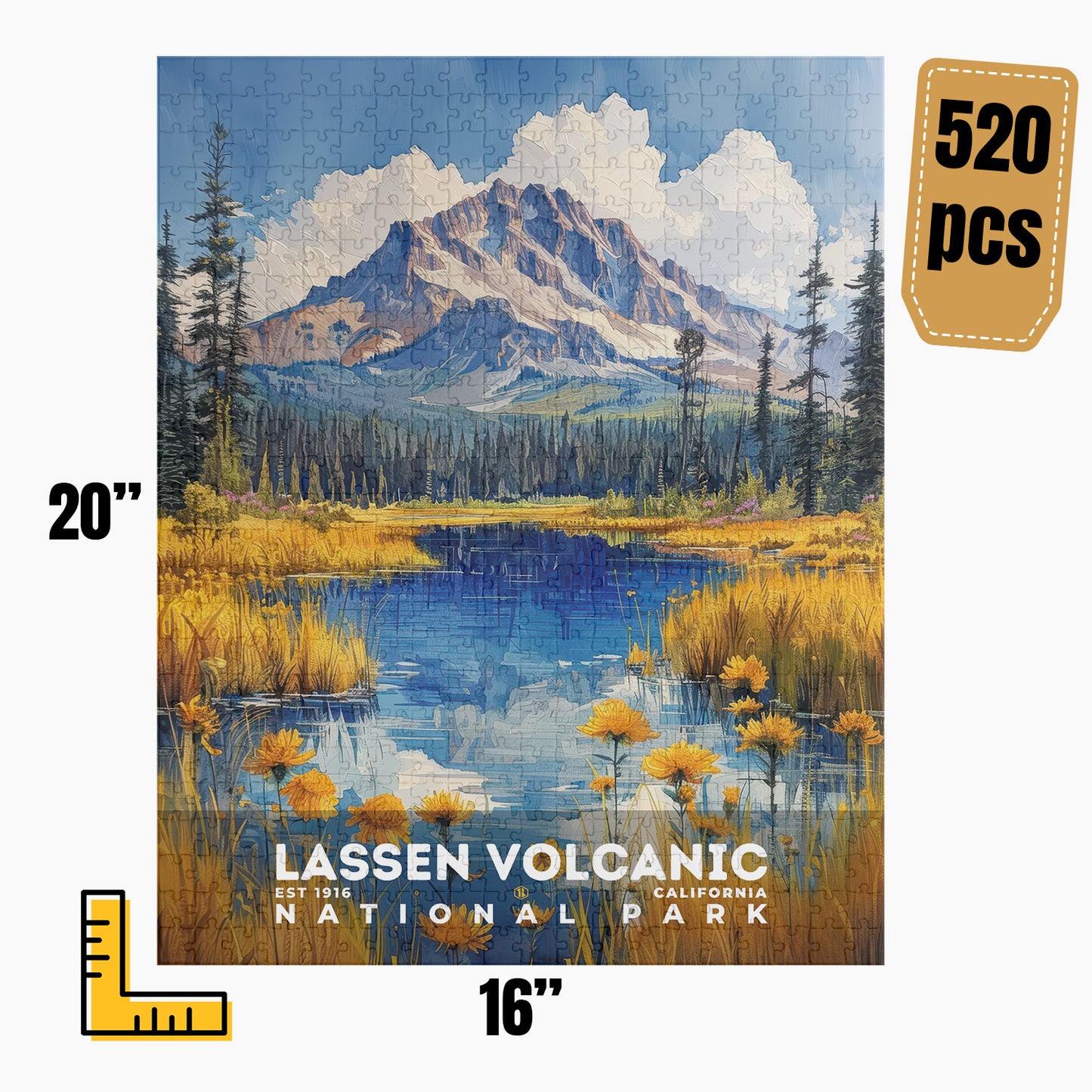 Lassen Volcanic National Park Puzzle | S14