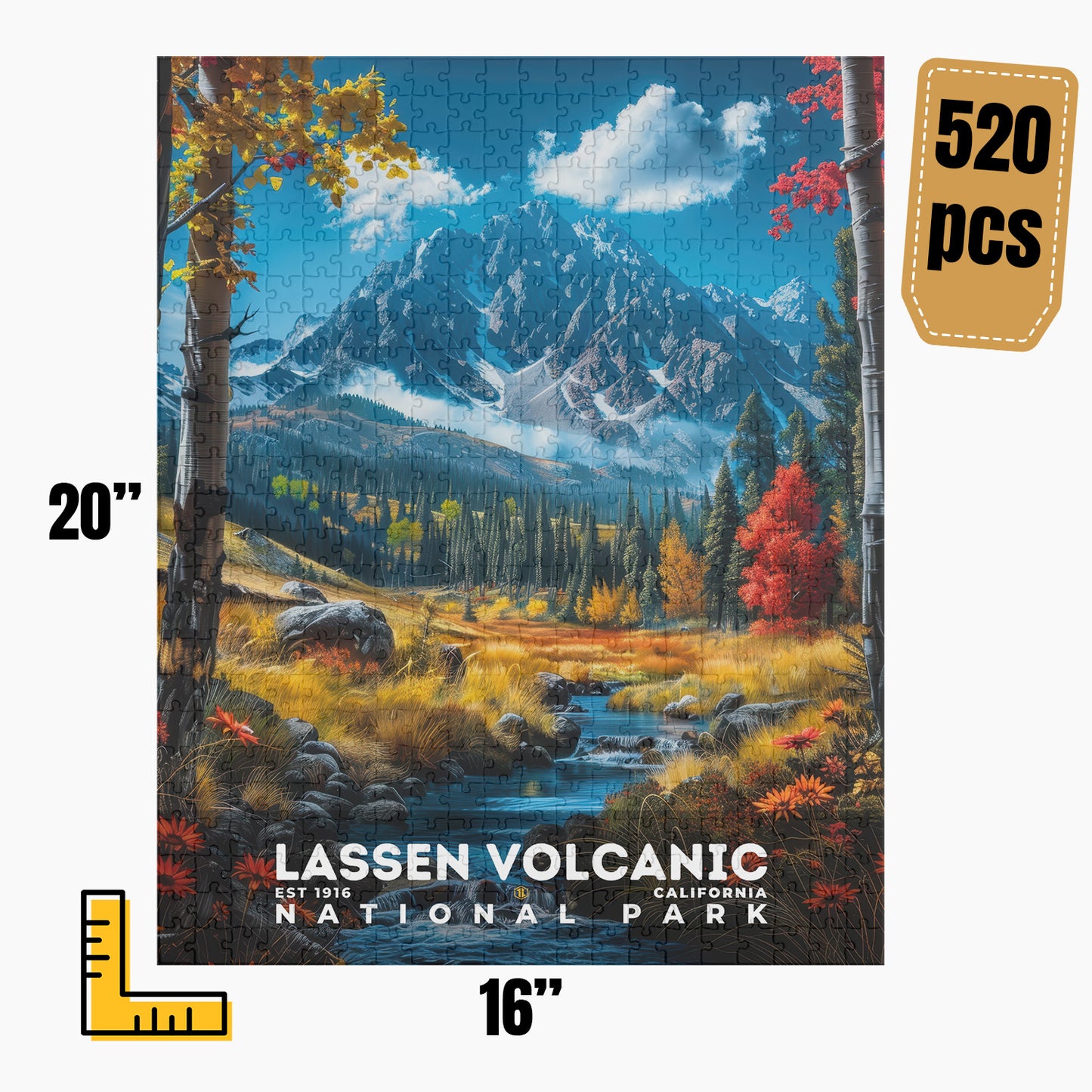 Lassen Volcanic National Park Puzzle | S16