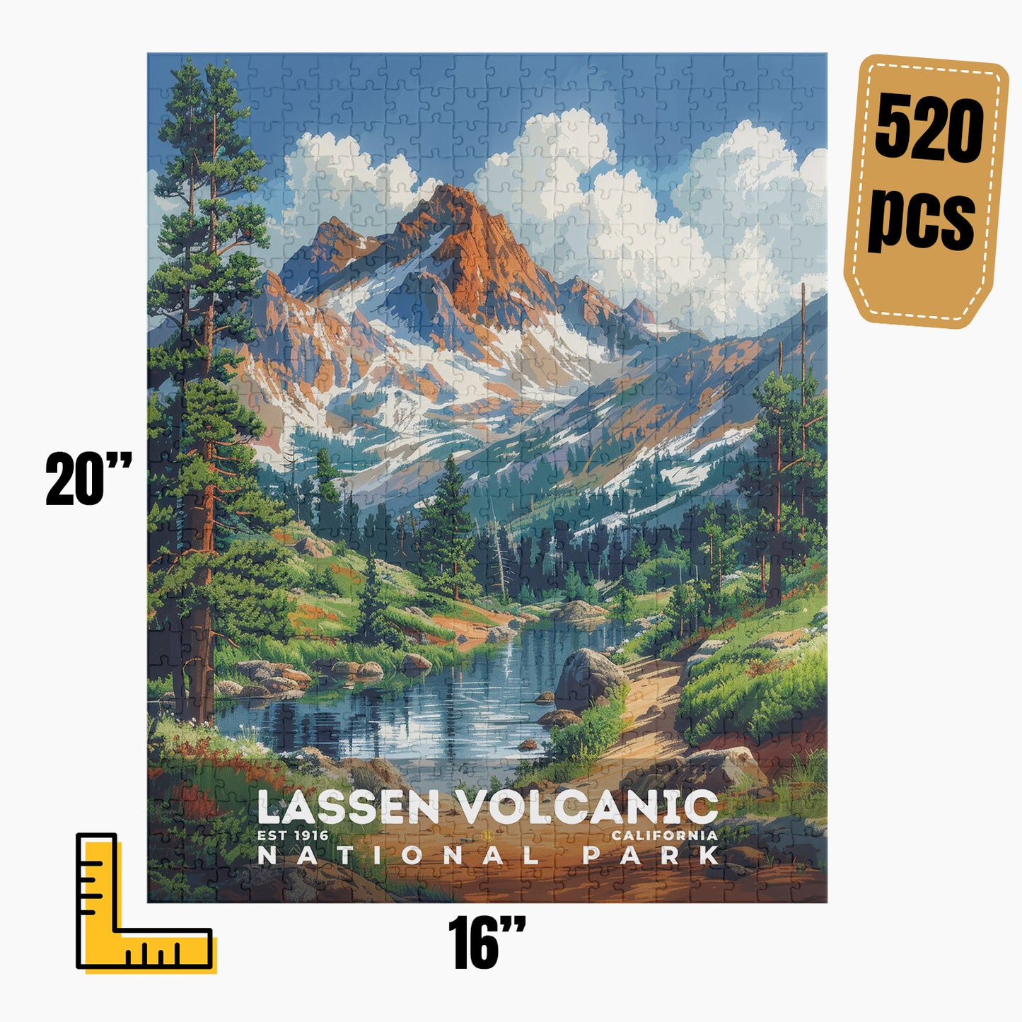 Lassen Volcanic National Park Puzzle | S18