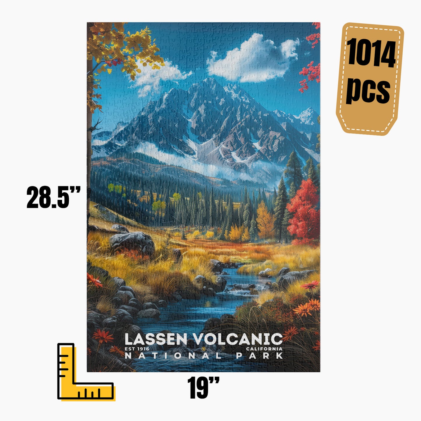 Lassen Volcanic National Park Puzzle | S16