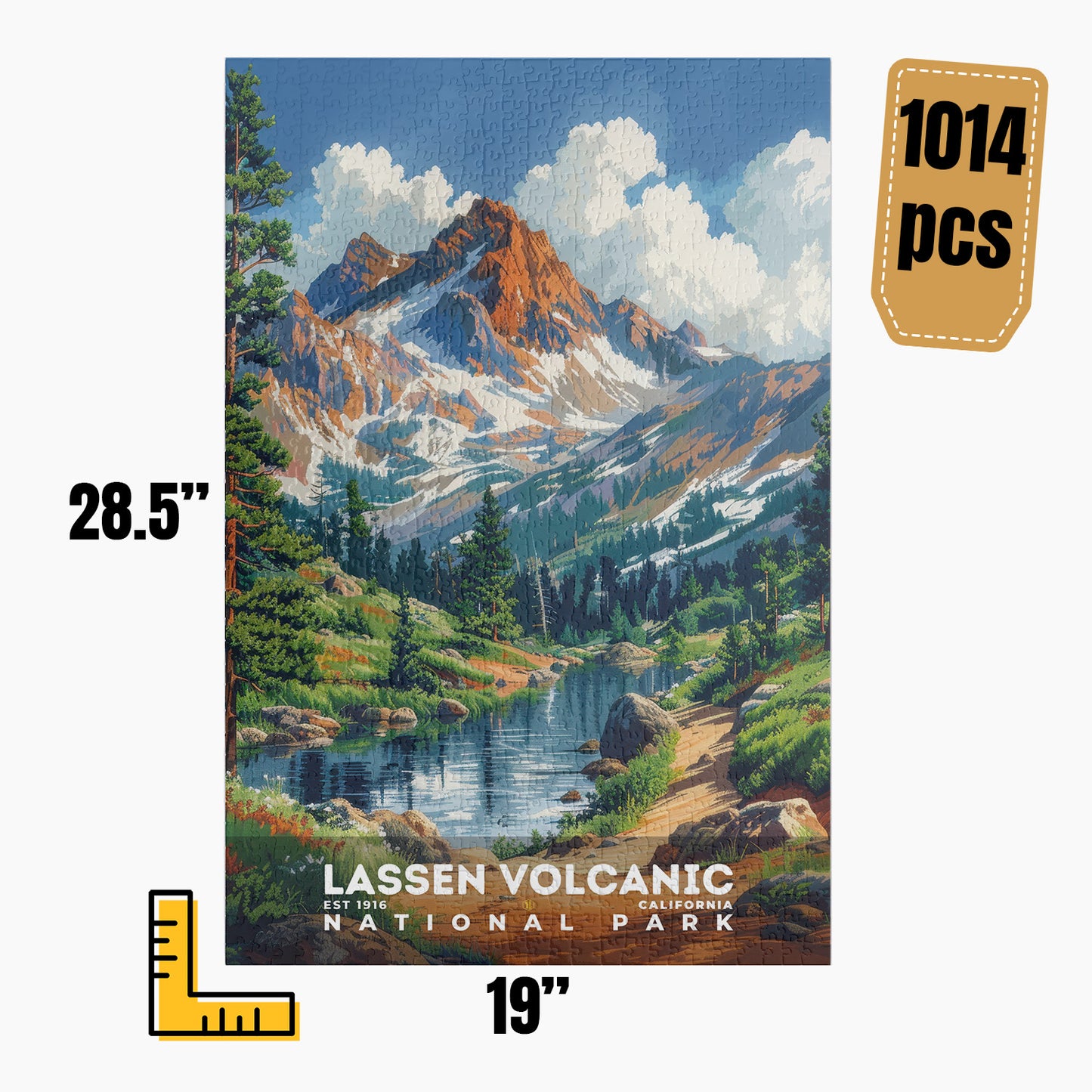 Lassen Volcanic National Park Puzzle | S18