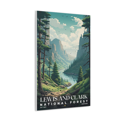 Lewis and Clark National Forest Poster | S01