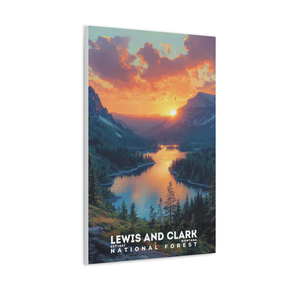 Lewis and Clark National Forest Poster | S02