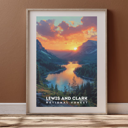 Lewis and Clark National Forest Poster | S02