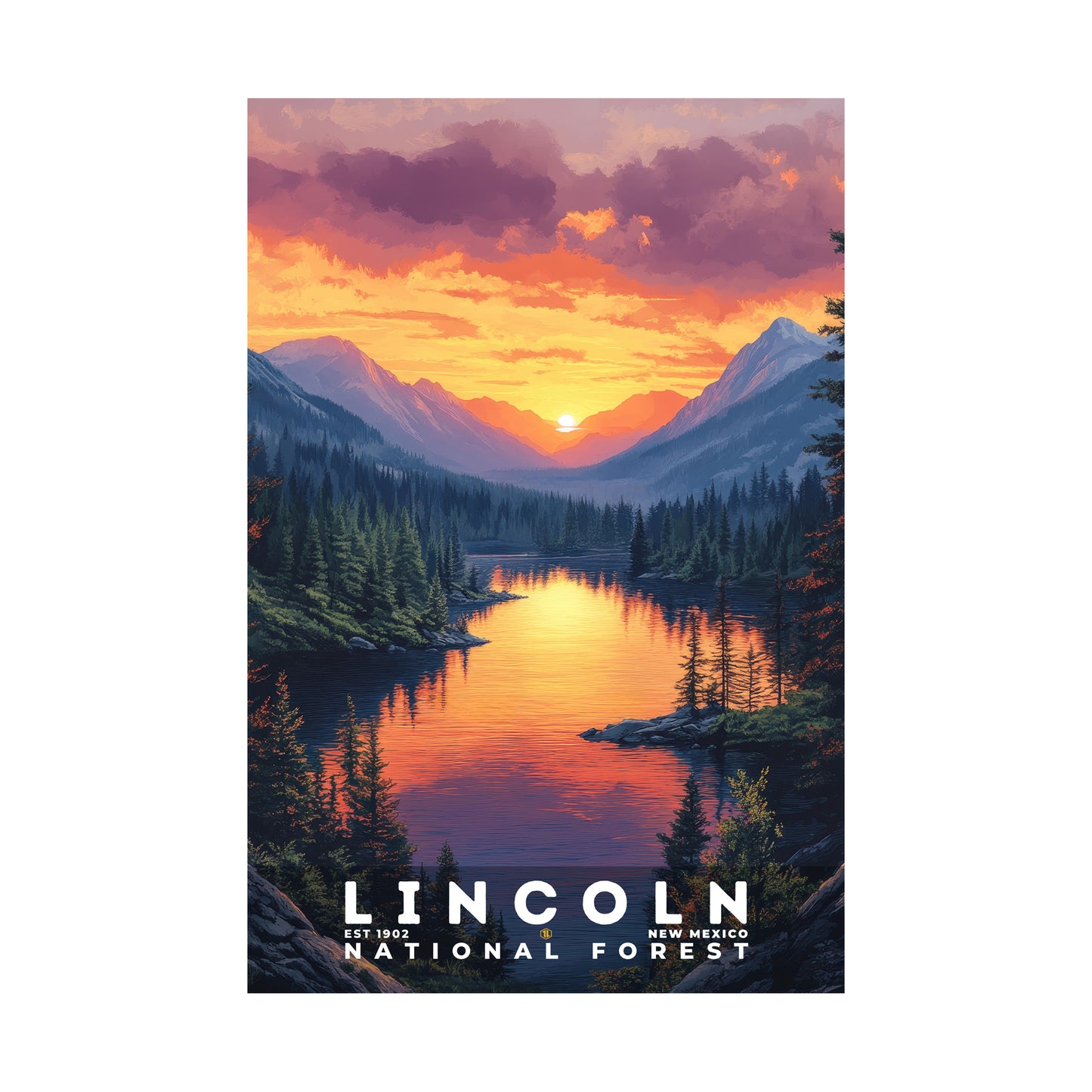 Lincoln National Forest Poster | S02