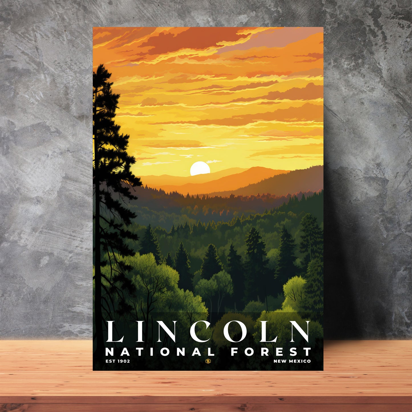 Lincoln National Forest Poster | S01