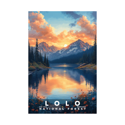 Lolo National Forest Poster | S02