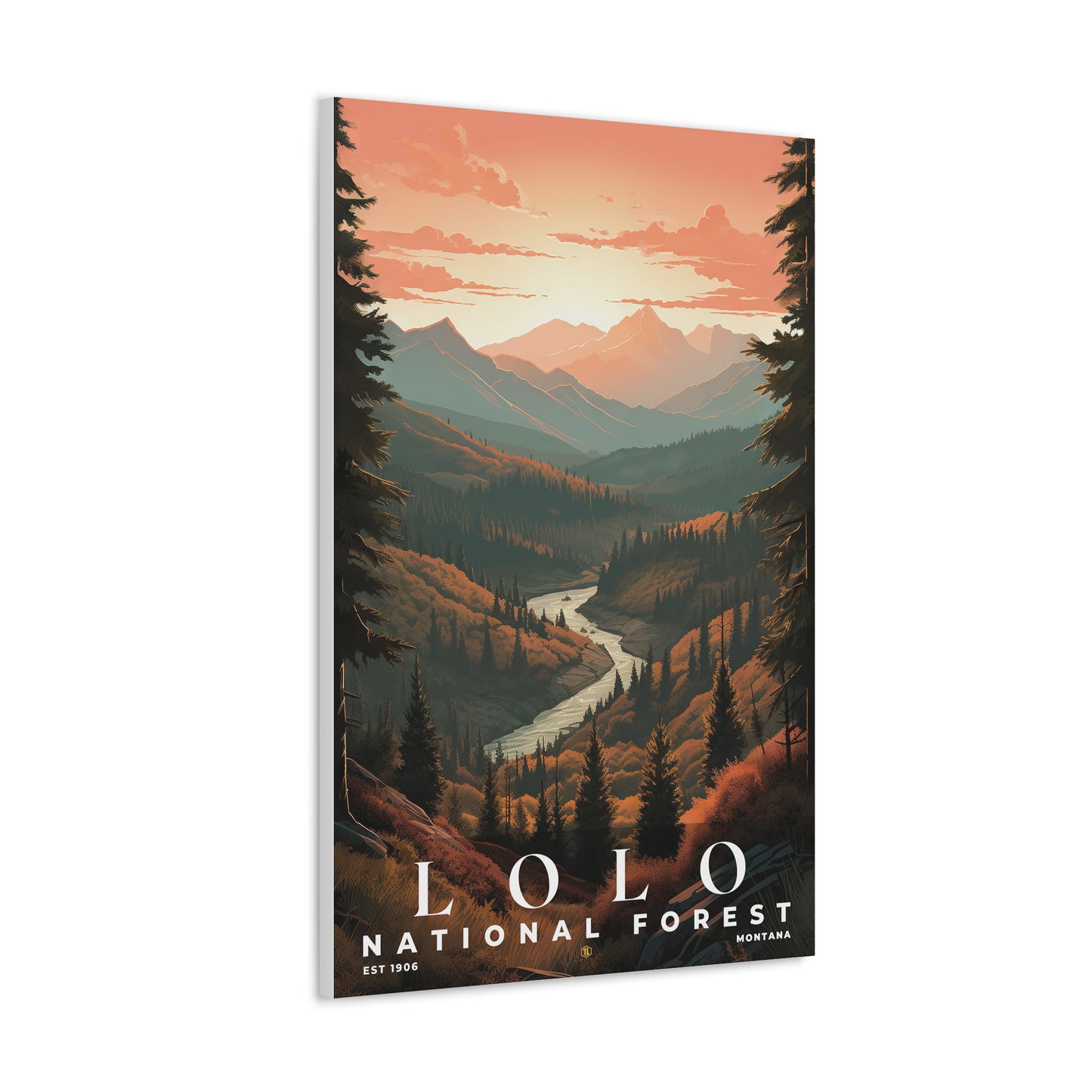 Lolo National Forest Poster | S01