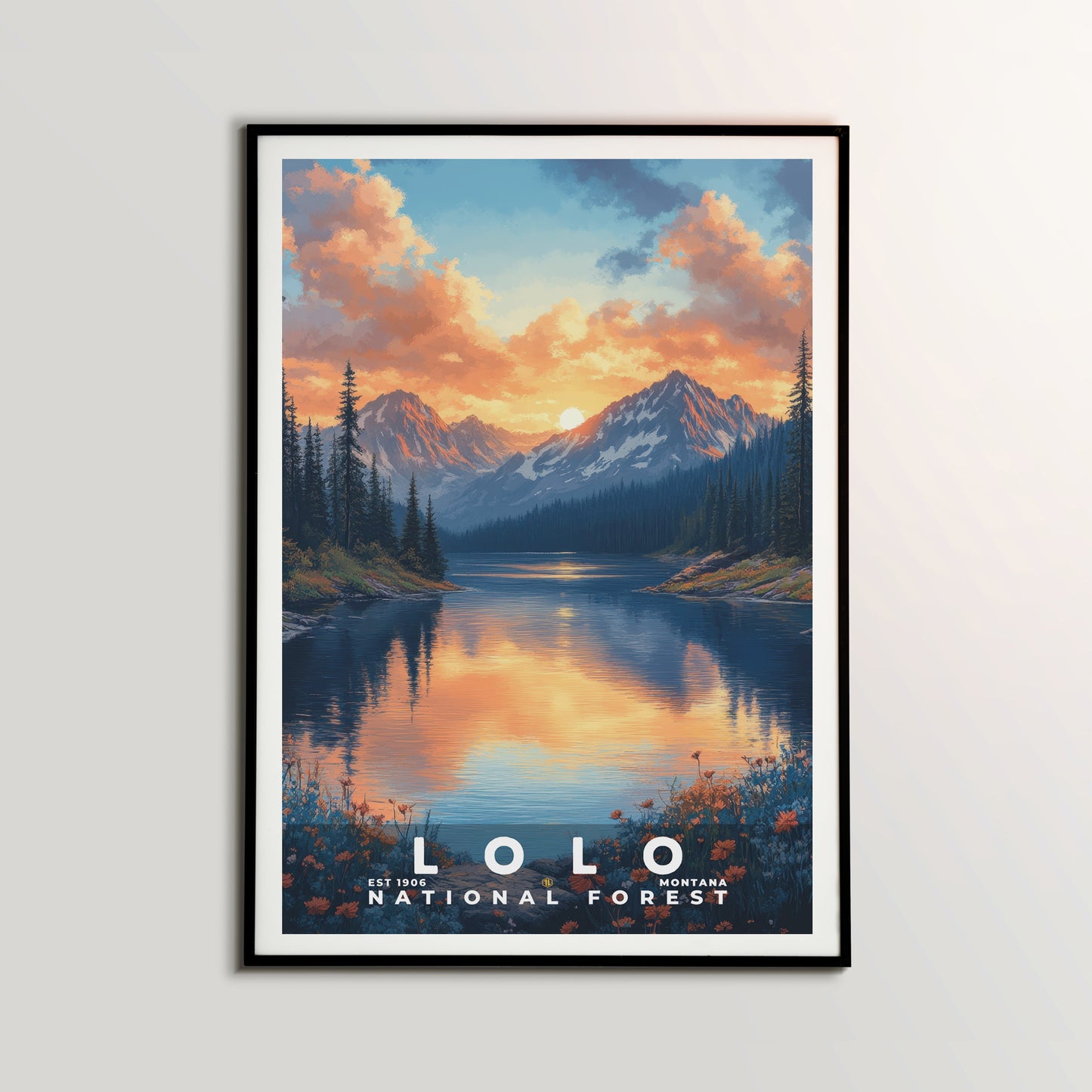 Lolo National Forest Poster | S02