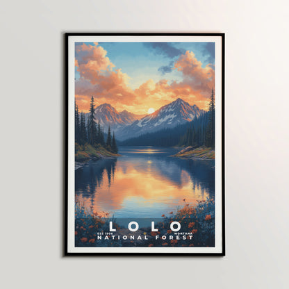 Lolo National Forest Poster | S02