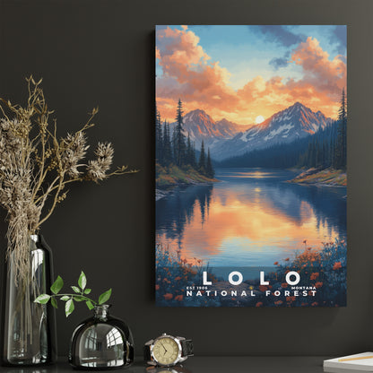 Lolo National Forest Poster | S02