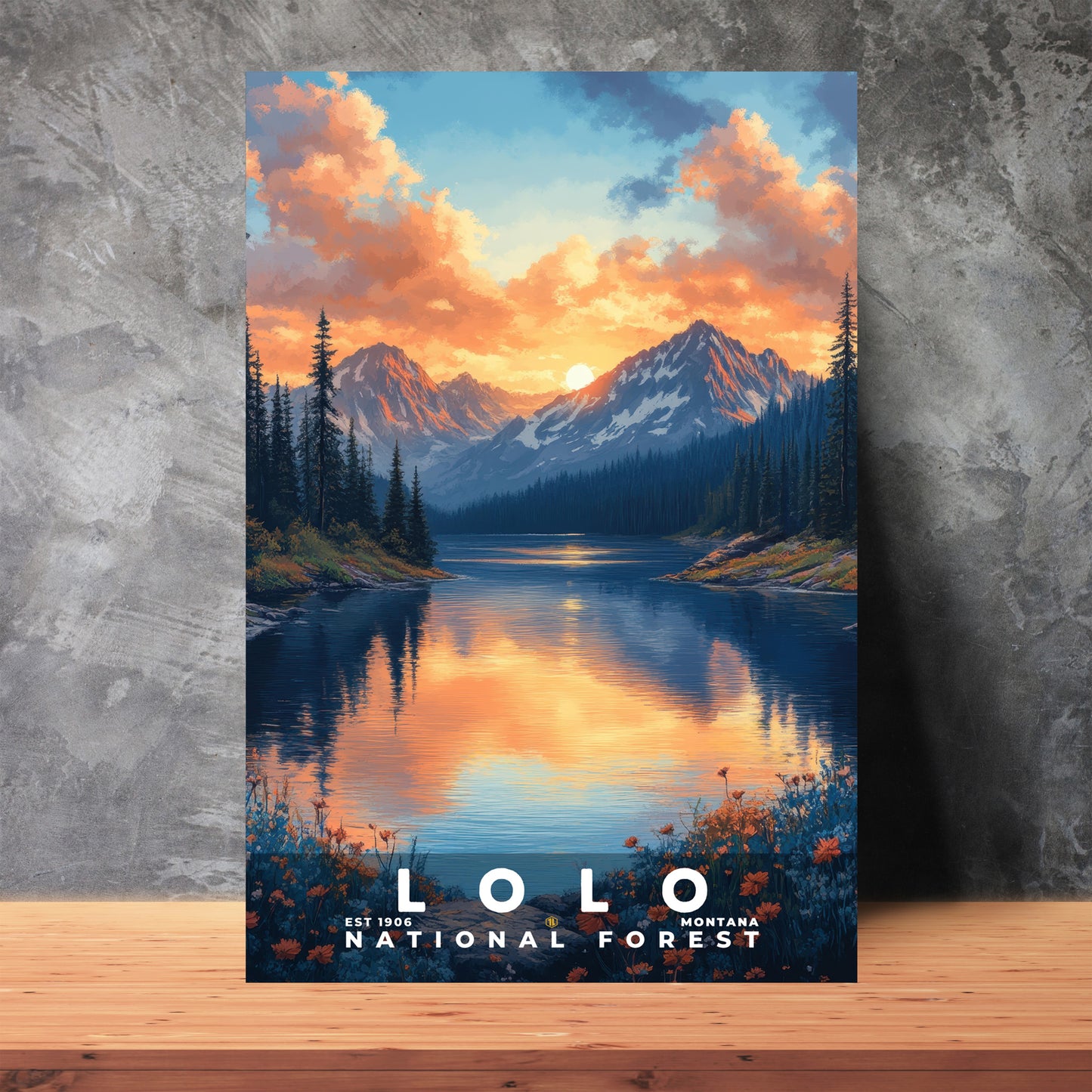 Lolo National Forest Poster | S02