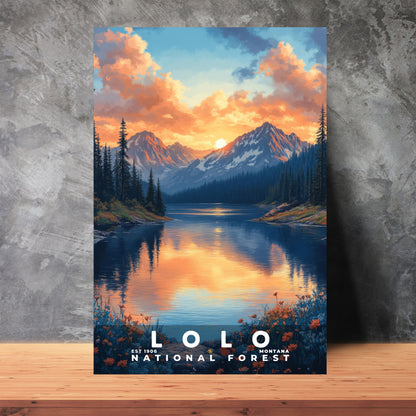 Lolo National Forest Poster | S02