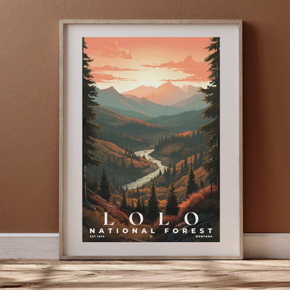 Lolo National Forest Poster | S01
