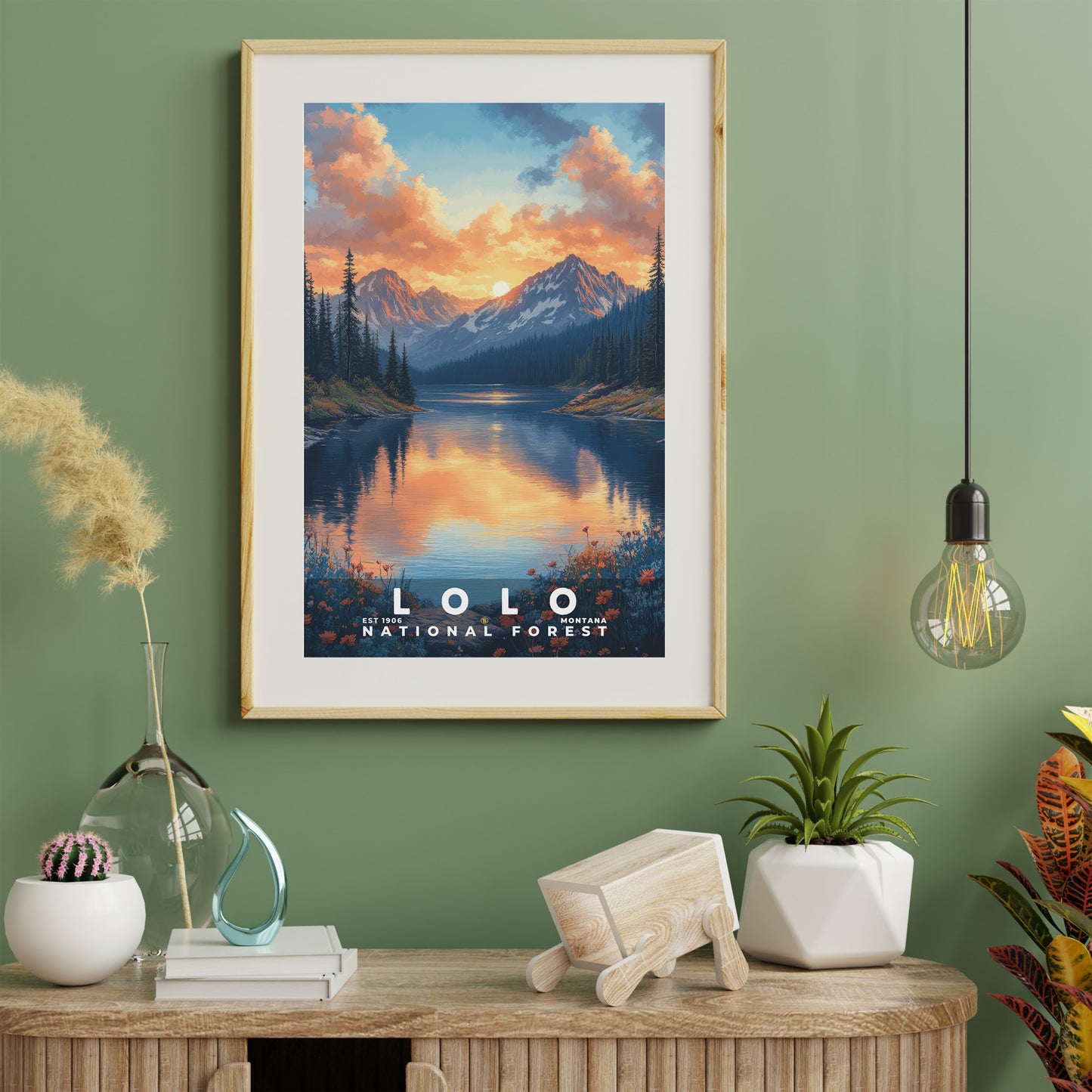 Lolo National Forest Poster | S02
