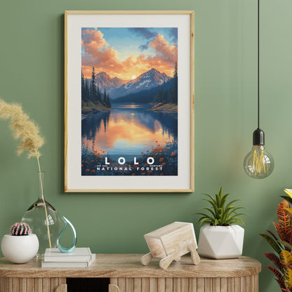 Lolo National Forest Poster | S02