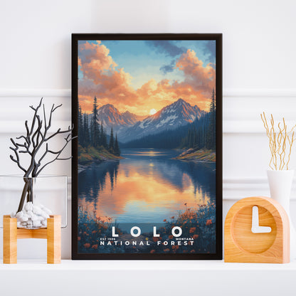 Lolo National Forest Poster | S02