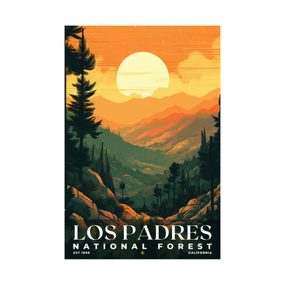 Los Padres National Forest Poster | S01