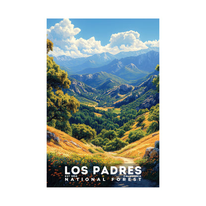 Los Padres National Forest Poster | S02