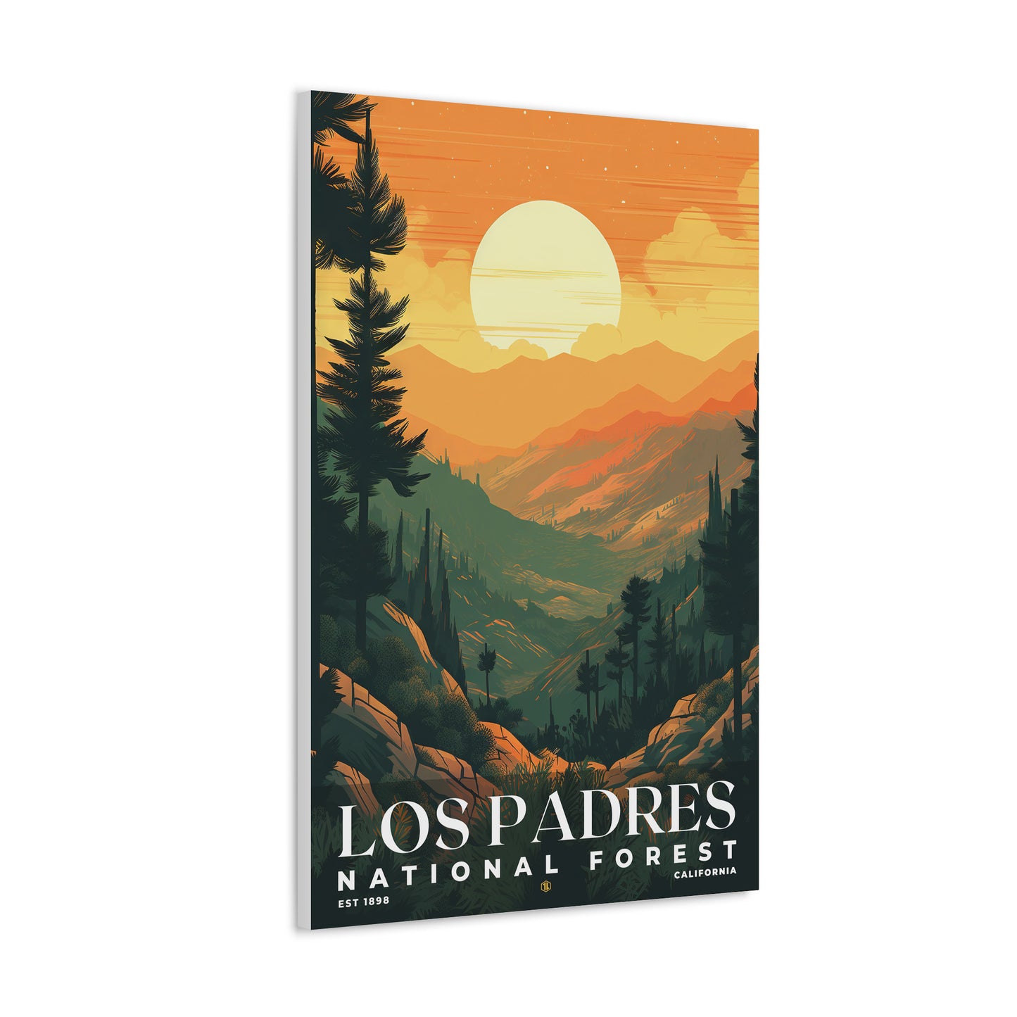 Los Padres National Forest Poster | S01