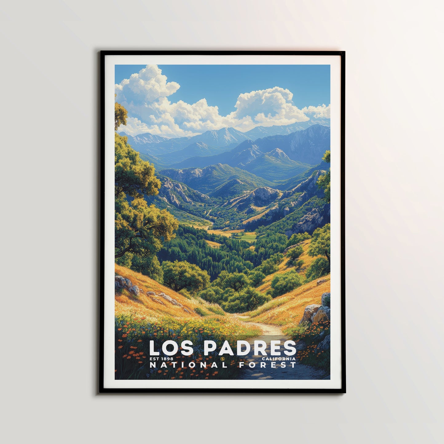 Los Padres National Forest Poster | S02