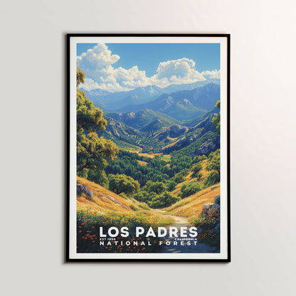 Los Padres National Forest Poster | S02